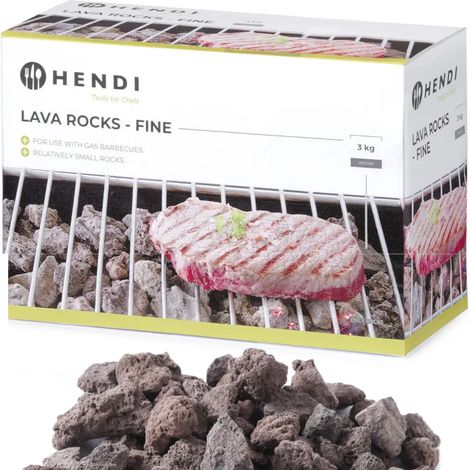 Pietra lavica per grill a gas 3kg - Hendi 152706 (1/5)