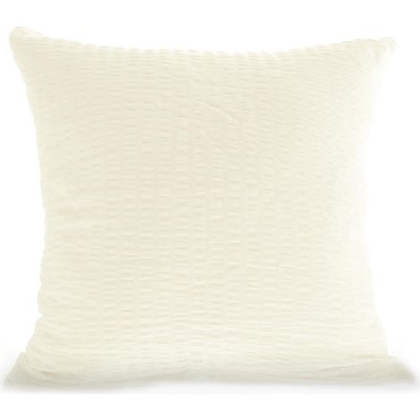Federa per cuscino color crema 40x40