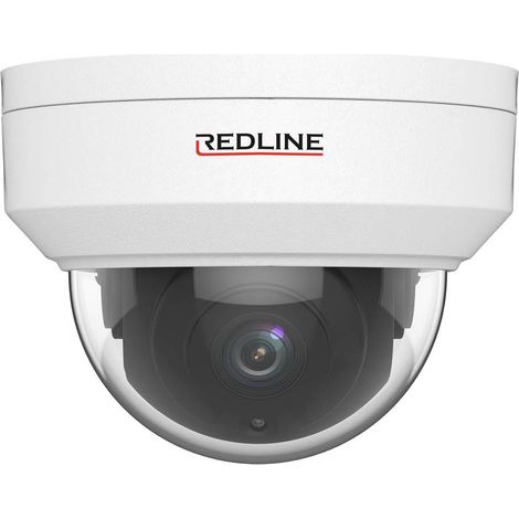 Caméra IP - Redline Pro Series IPC-865U - 8 MP 20 fps, 5MP 30 fps , 2160p, Dôme Antivandalisme, Détection de mouvement, 0Lux avec IR (1/3)