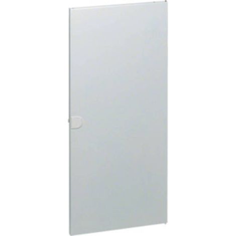 Hager – Porte de coffret électrique 4 rangées VA48T – Tôle d'acier blanche – Dimensions 620x285x15mm – Pour armoire de distribution 62 71 27