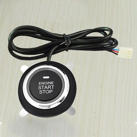 Système d'alarme antivol à démarrage à distance pour voiture, 12 V, compatible avec les clés de voiture (1 pièce). (1/4)