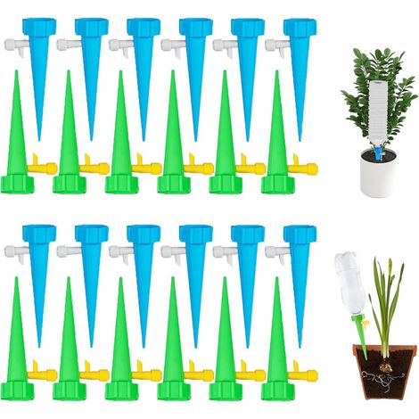 Drip Irrigation Kit, 20pcs Adjustable Drip Irrigation, Automatic Plant Irrigation System, Adjustable Speed Watering Device, For Potted Plants, Garden (1/5)
