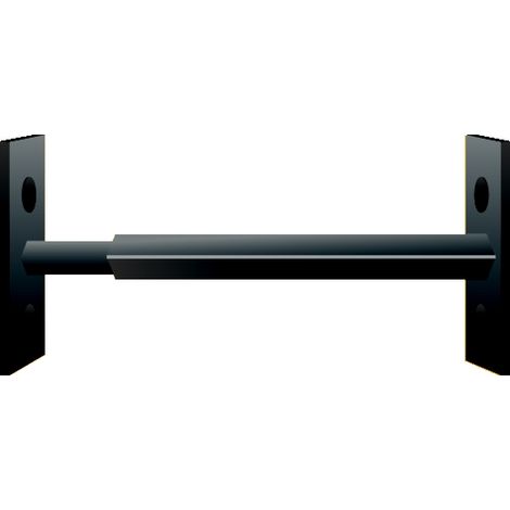 Barreau de sécurité télescopique 99 à 188 cm gris