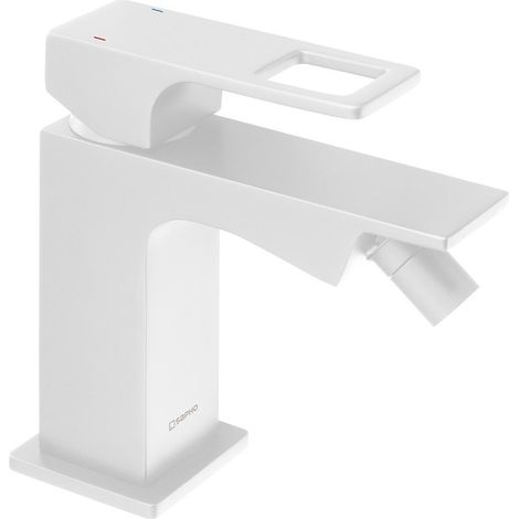 FORATA Mitigeur de bidet, blanc mat (1/2)
