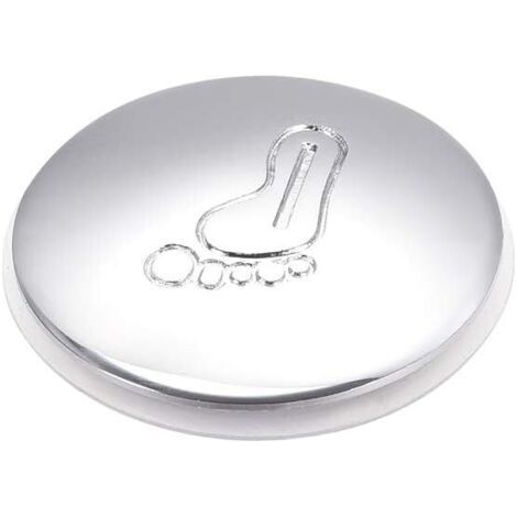 QORVA-Bouchon de vidange d'évier à bouton-poussoir en alliage de zinc de 42 mm de diamètre