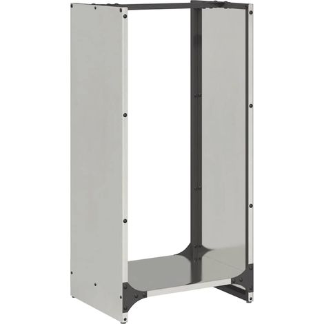 Maison Exclusive - Leñero 40x30x80 cm acero inoxidable