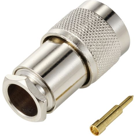 TRU COMPONENTS  TC-12885920 N-Steckverbinder Stecker, gerade 50 Ω 1 St.