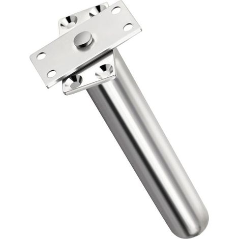 Unsichtbarer Türschließer für Holztüren, automatischer Türschließer, verdeckter Türschließer, leichtes und verstellbares Federscharnier (Farbe: Silber) (1/5)