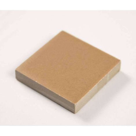 Cabochon sol / mur uni Marron 4x4 cm VODEVIL TACO DOME MARRON(vendu par boite de 100 pièces) (1/4)