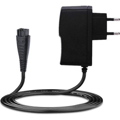 Adaptateur secteur 4,8 V 25 A pour rasoir Panasonic EES-RF31 ES-RF41 ES-SF21 ES-LT2A (chargeur pour rasoir - prise UE) (1/5)