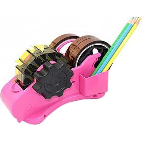 Dévidoir de thermique à plusieurs rouleaux pour transfert thermique, distributeur de adhésif avec noyau de 2,5 cm et 7,6 cm (1/5)