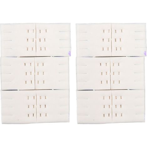 Lot de 12 recharges jetables pour brosse de toilette 3061, couleur lavande.-AquaForge (1/5)
