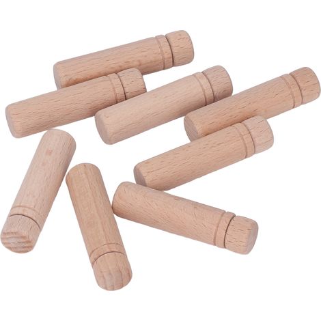 Boîte en bois pour 8 aiguilles et fils, sac de rangement portable anti-perte pour aiguilles à coudre poli avec 3 autocollants, pour un usage domestique. (1/5)