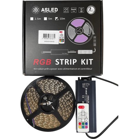 Ruban RGB 10 M 10W/M ASLED SKRGB10M