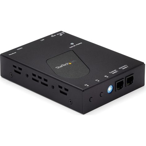 StarTech.com ST12MHDLANRX extension audio/video Récepteur AV Noir (1/4)