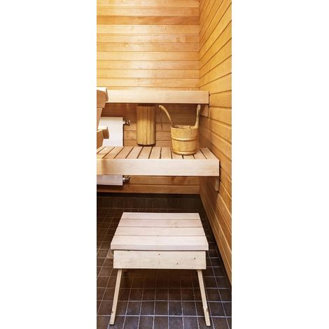 Selbstklebende Türfolie – PVC – Wiederablösbare Tapete – Wandtapete – Sofort klebefertige Rückseite – Für Wohnzimmer, Schlafzimmer und Büro – Selbstklebende Tapete – 200 x 77 cm (1/5)