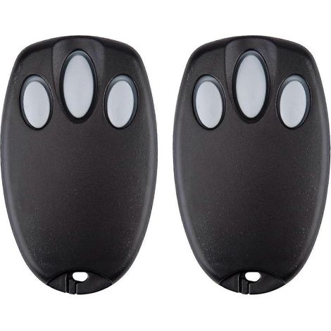 Lot de 2 télécommandes de remplacement pour porte de garage Chamberlain Liftmaster Merlin, ML700 ML500 ML850 94335E 84 (1/5)