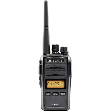 Midland Midland G18 Pro NC, PMR446 Funkgerät C1145.04 PMR-Funkgerät (1/5)