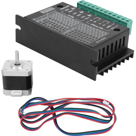 42 Schrittmotor-Ansteuersatz, elektronisches Komponentenmodul 0,4 Nm 17HS4401S+TB6600 4 A (1/5)