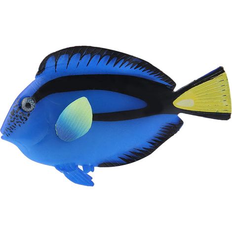 Ornement d'aquarium Décoration d'aquarium Poisson artificiel tropical Poisson lumineux artificiel drôle (suspens (1/5)