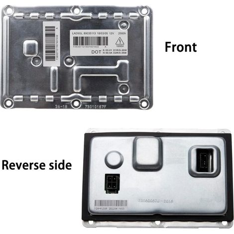 Lntyq Centralina fari allo xeno HID a 4 pin compatibile con A4 E81 E87 C4 Seat Opel Volvo P-assat B6 3D0907391B 8E0907391A LAD5GL (1/3)
