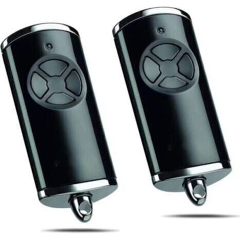 Pack de 2 télécommandes 868MHz pour Hörmann HSE4 BS – 4 canaux – Émetteur manuel avec protection métal – Appairage rapide 30s (1/4)