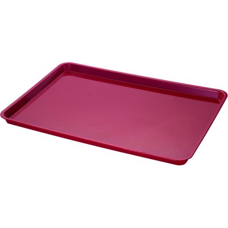 Plateaux ABS - Rouge - Lot de 20 - Saro