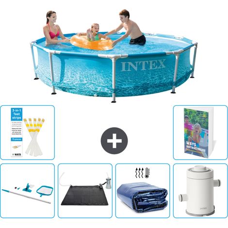 Frame Pool Rund - 305x76 cm - 7-teilig S61