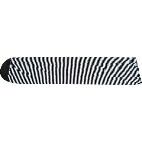 Housse de Chaussette de Planche de Surf en Polyester, Durable, à Rayures Noires et Blanches, pour Sac de Protection de Planche Dure (1/4)