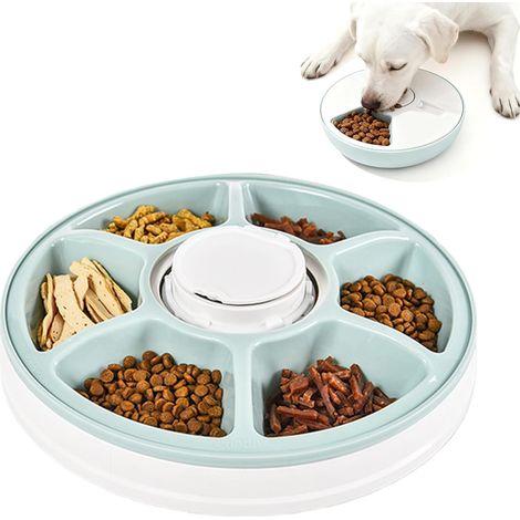 Automatic Cat Food Dispenser with Battery and Timer, Dry Food Dispenser for Cats with Cooling, Wireless for Dry and Wet Food (1/5)