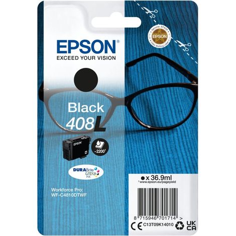 EPSON tinta Negro Singlepack 408L DURABrite Ultra Ink
