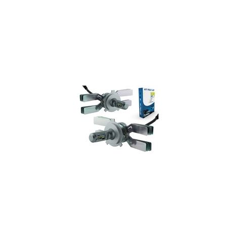 Kit Ampoules BiLED H4 12G 60W 5500Lms 6000K Premium LED - Lamelles (1/5)