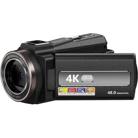 4K 48MP Überwachungskamera mit 16-fachem Zoom, Infrarot-Nachtsicht und Fernbedienung