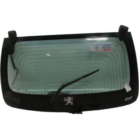 [PRODUIT D'OCCASION] Glace Lunette Arriere PEUGEOT 107 Phase 1 2005-2008 ♻️ Ref Oe. 1607989380 - Garantie à vie (1/2)