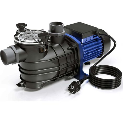 Pompa piscina per ricircolo e filtraggio 17700 l/h 1100 W Pompa di circolazione