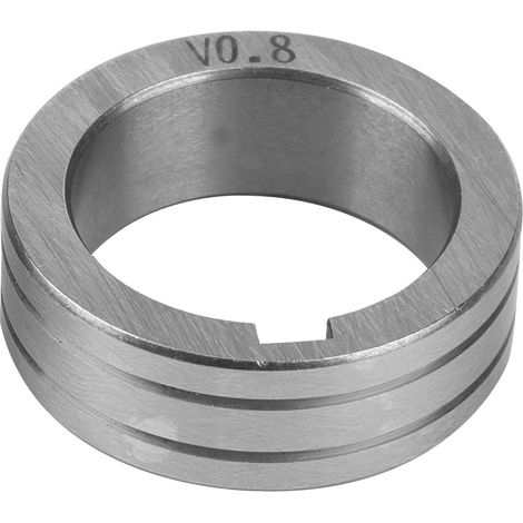Rouleau d'entraînement de fil de soudage 30 mm / 1,18 po, roue de guidage pour fil de soudage 0,8/1,0/1,2 mm pour Binzel (0,8 mm) (1/5)