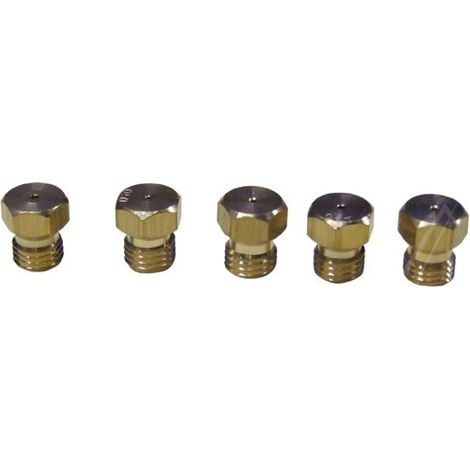 Pochette injecteurs x5 gaz butane pour Cuisiniere INDESIT C00097849