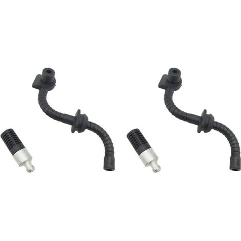 2 mangueras de combustible para motosierra, línea de combustible y filtro de combustible para MS171, MS181, MS211 y MSA160.