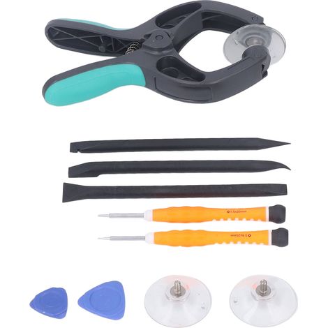 10 pièces Coffret outils dépannage électronique ventouse démontage écran smartphone spudger antistatique outils réparation carte mère (1/5)