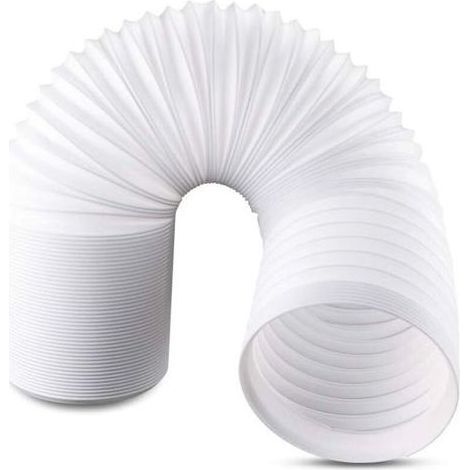 Tuyau d'Échappement de Climatiseur Portable - 1,5m - Tuyau Climatiseur Mobile de 150mm de Diamètre avec Filetage Anti-Horaire (1/5)