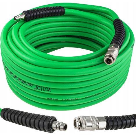 Pneumatikschlauch aus Gummi für Kompressor druckelastisch 6x13mm 20m (1/5)
