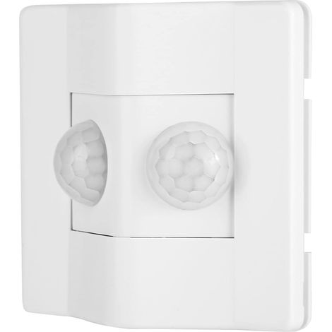 PIR-Bewegungsmelder Typ 86 mit Doppelsensor, 180°-Weitwinkel, 12 m Erfassungsbereich, automatische Ein-/Ausschaltung, lichtempfindlich für Flure, Lagerhallen und Korridore, energiesparend (1/5)