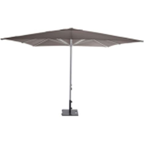 Parasol aluminio taupe non 3 m tubo 48 mm (1/5)