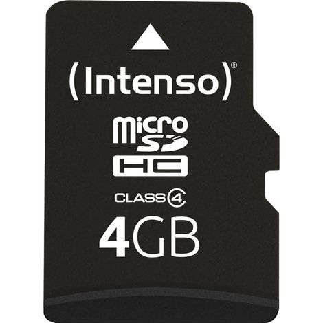 Intenso 3403450 memoria flash 4 GB MicroSDHC Classe 4 (1/4)