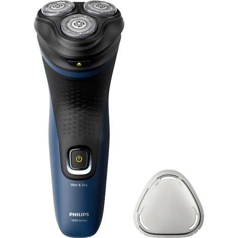 [NEUWERTIG] B-Ware Philips Bodycare S1151/00 Rotationsrasierer Schwarz Blau Rasierer Rasiergerät