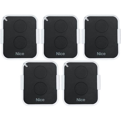 Pack de 5 Télécommandes NICE Era-One ON2E 433.92MHz (1/4)
