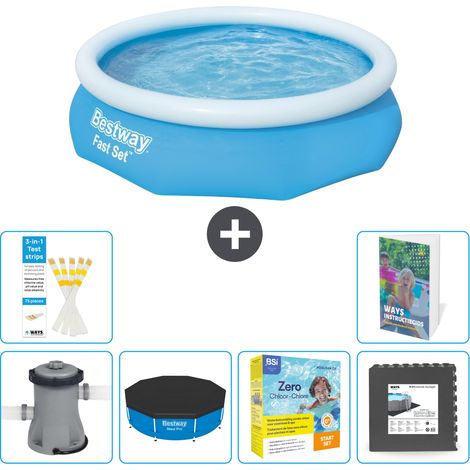 Bestway Piscina Bestway Fast Set Rotonda - 305x76 cm - 7-pezzi  S259