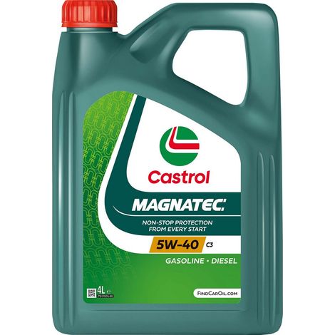 OLIO LUBRIFICANTE PER MOTORE CASTROL MAGNATEC 5W-40 C3 4L (1/5)