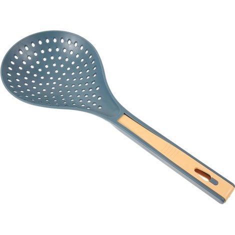 Grande cucchiaio forato giapponese, setaccio, paletta per noodles resistente al calore, setaccio per cuocere i noodles (1/5)