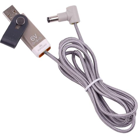 Adaptateur secteur 6V, compatible avec les composants d'alimentation AC-66, AC-456C, AC-15A, AC-4 et AC-D4HG. (1/5)